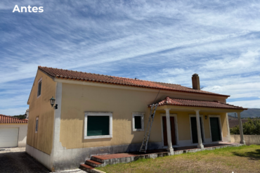 limpeza de fachadas antes de serem limpas