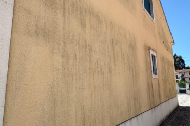 limpeza de fachadas antes de serem limpas