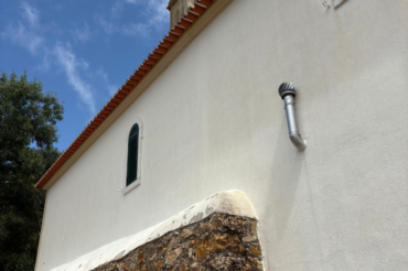 Fotografia de lavagem de fachadas depois